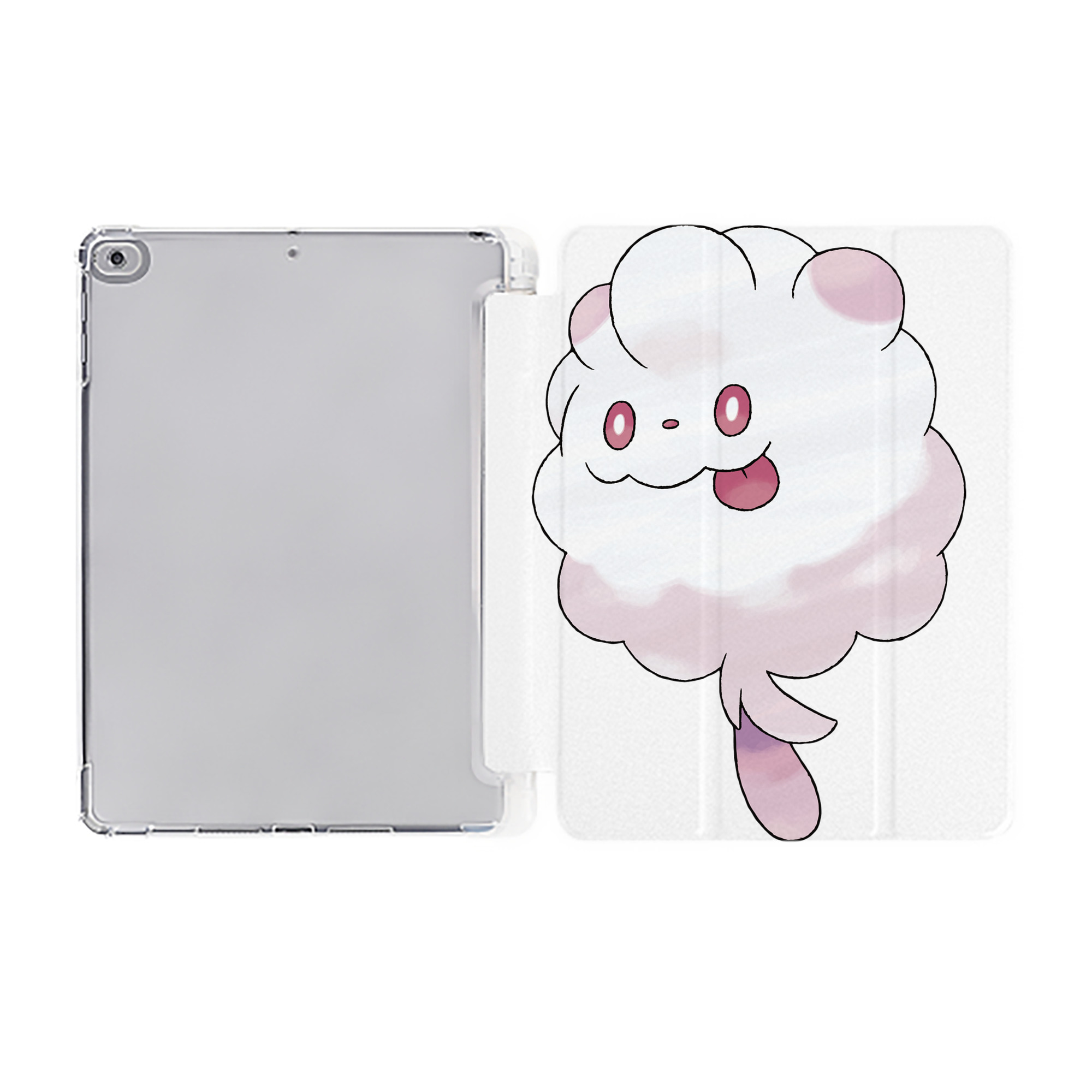 （画像用） ポケットモンスター Pokémon IPad ケース ペン収納付き 三つ折りスタンド PUレザー×シリコン 対応機種9.5/10.5/10.9インチ
